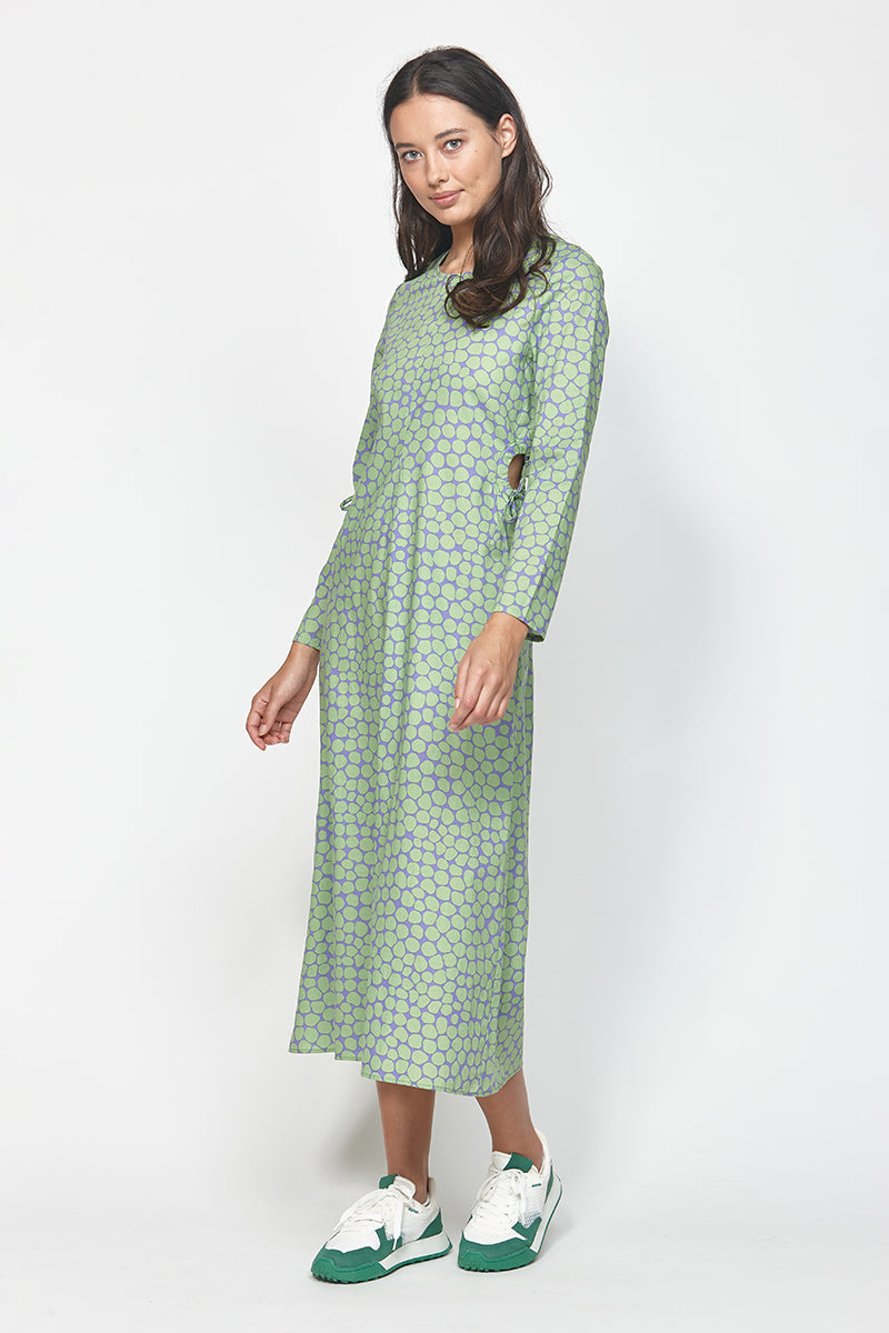 New Greto Dress 301 L Green Leo