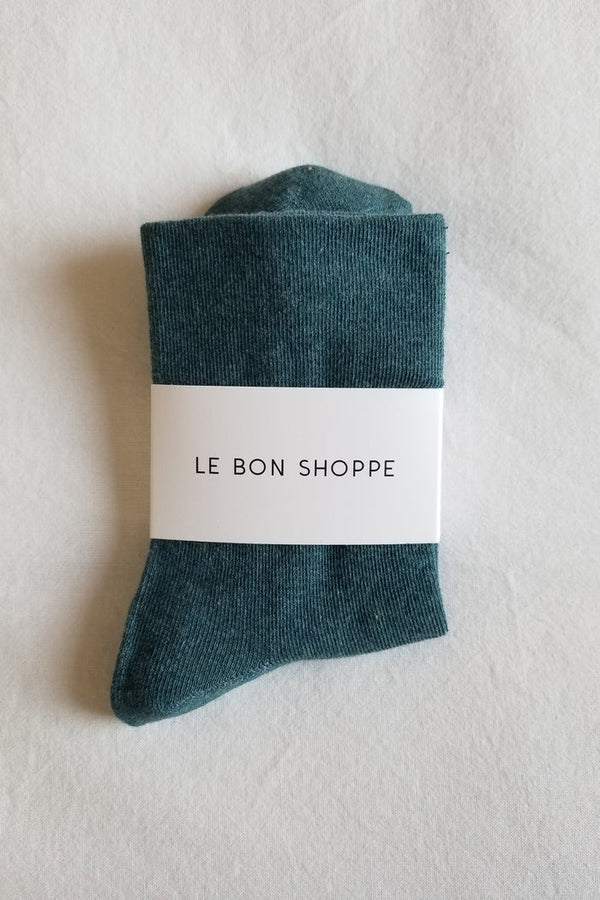 Le Bon Sneaker Socks - Pine