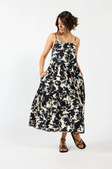 Drama the Label - Hillary Dress Mono Print