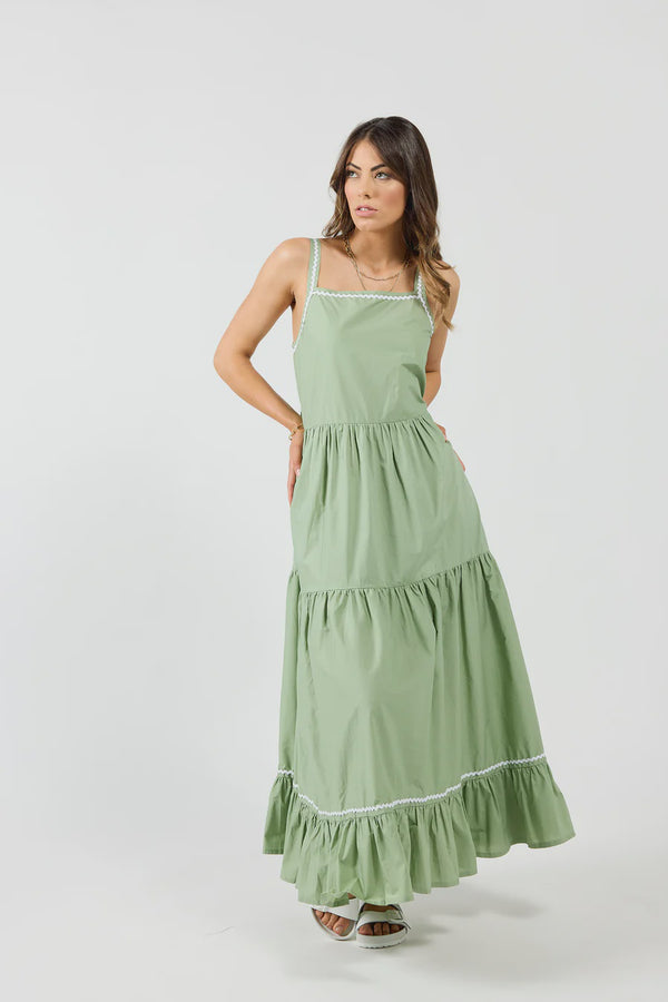 Drama the Label - Earth Dress Aspen Green