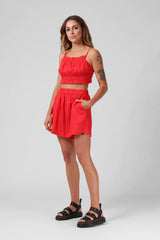 RPM - Shell Crop - Poppy Red