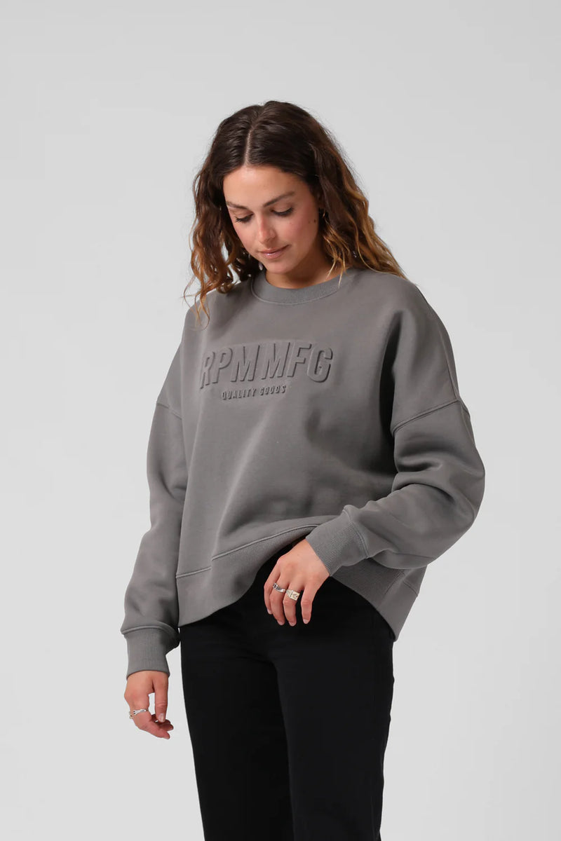 RPM - Boss Slouch Crew Charcoal