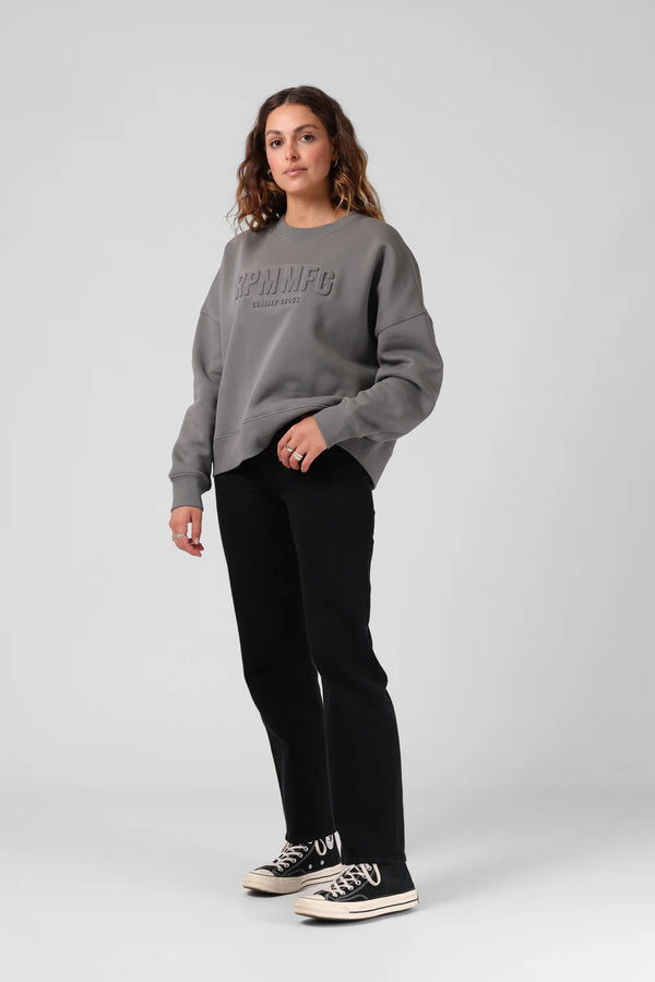 RPM - Boss Slouch Crew Charcoal