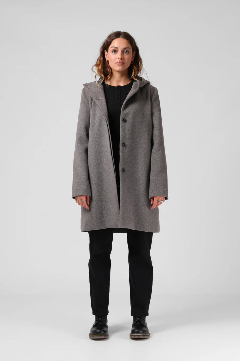 RPM - Milford Overcoat Grey Marl