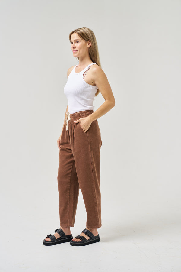 Worthier - Hunter Cotton Cord - Pant Brown