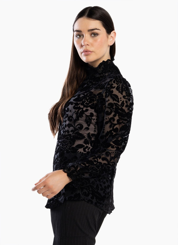 DTL - Heidi Blouse Damask