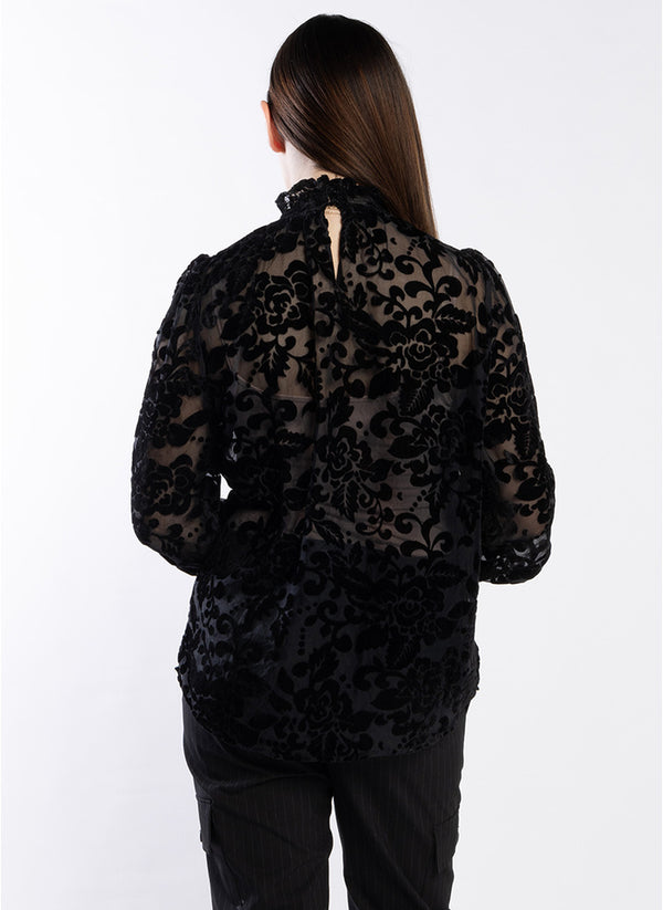 DTL - Heidi Blouse Damask