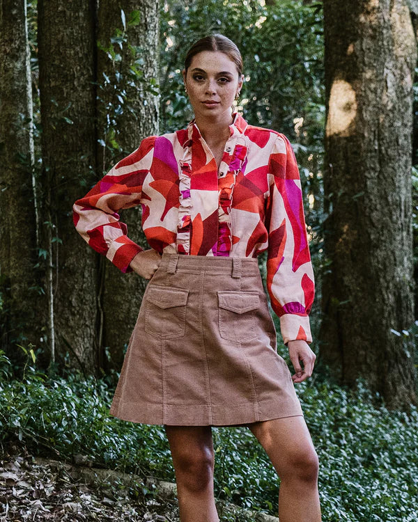 EK - Ibizia Blouse Leaf