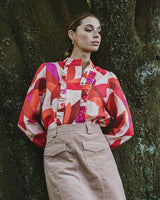 EK - Ibizia Blouse Leaf