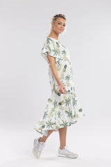 NES - Mayanna Dress-  Pineapple Print