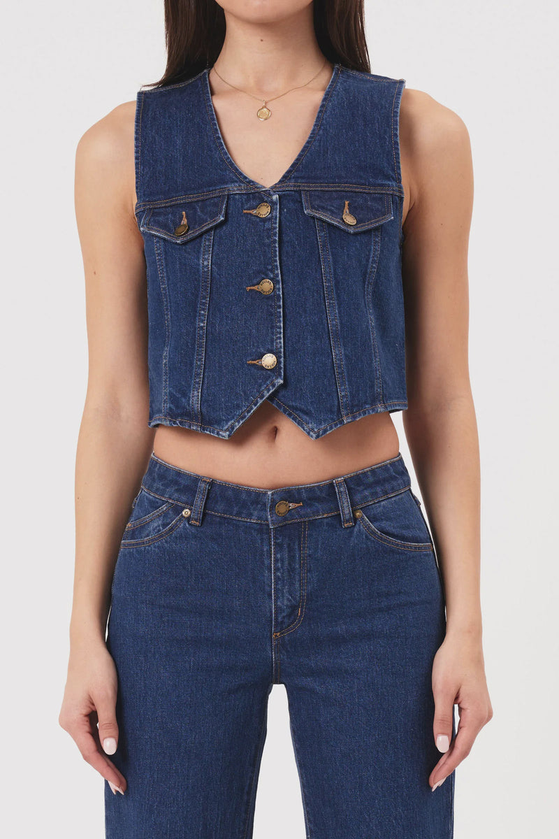 Rollas - Morgan Vest - Dark Stone