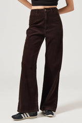 Rollas - Sailor Pant Long Chocolate Cord