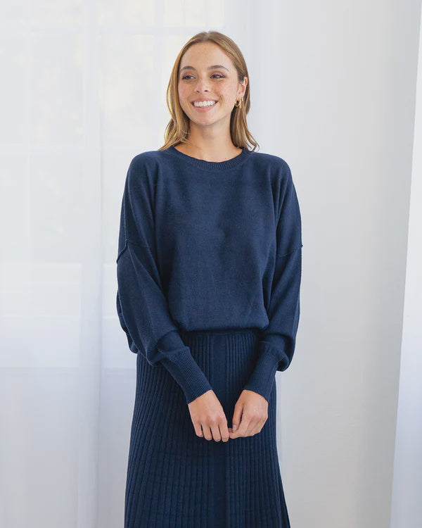 Arlington Milne - Lucy Knit Navy