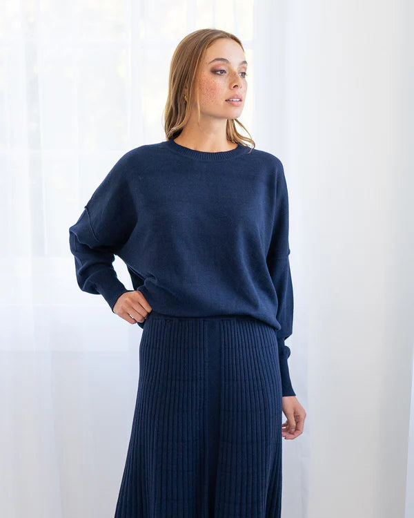 Arlington Milne - Lucy Knit Navy
