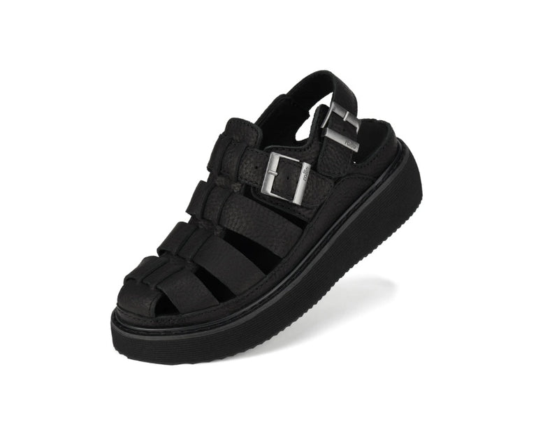 Rollie - Hyde Fisherman All Black Sandals