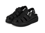 Rollie - Hyde Fisherman All Black Sandals