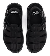 Rollie - Hyde Fisherman All Black Sandals