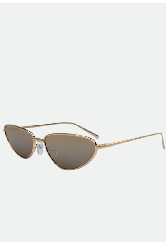 Otra  Sunglasses- Aster Gold/Brown Mirror