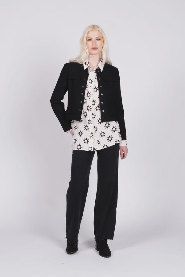 Wilson Trollope - Chloe Jacket - Black Wool