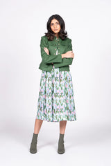 Wlison Trollope - Chloe Jacket Evergreen Linen