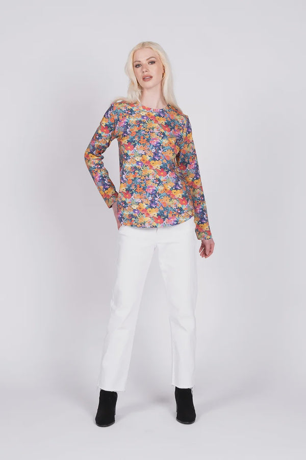 Wilson Trollope - Emilia L/S Top - Aurora Floral