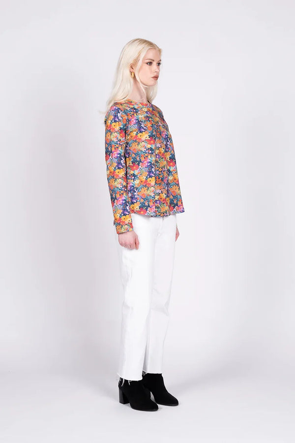 Wilson Trollope - Emilia L/S Top - Aurora Floral