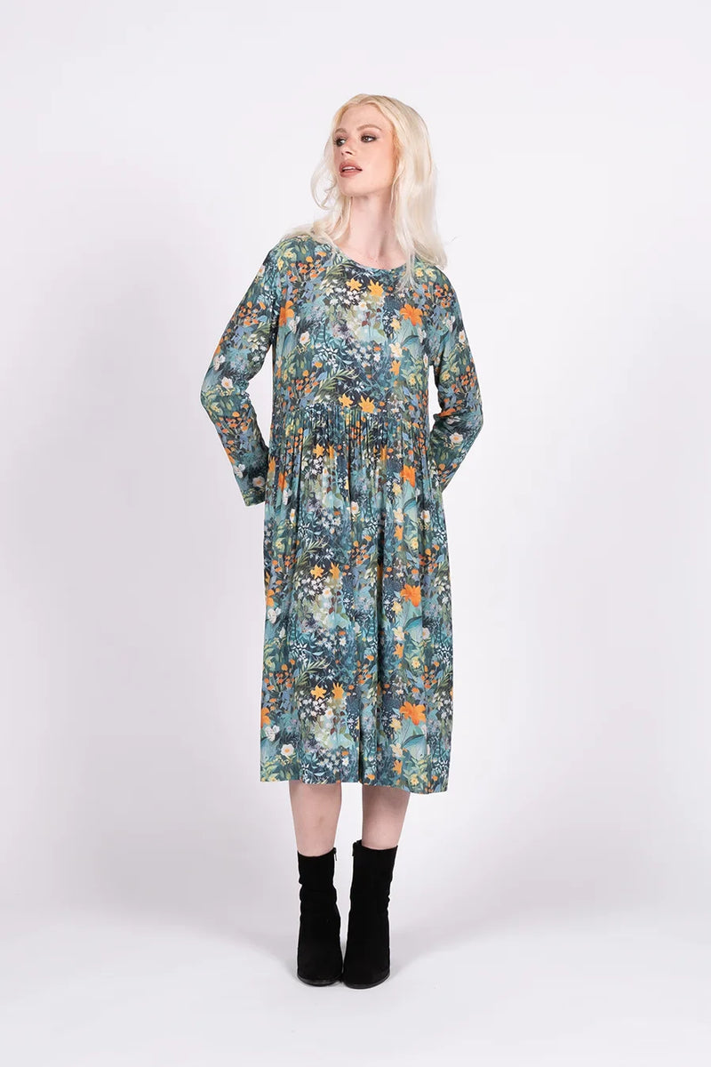 Wilson Trollope - Otama Dress L/S -Solaris Floral