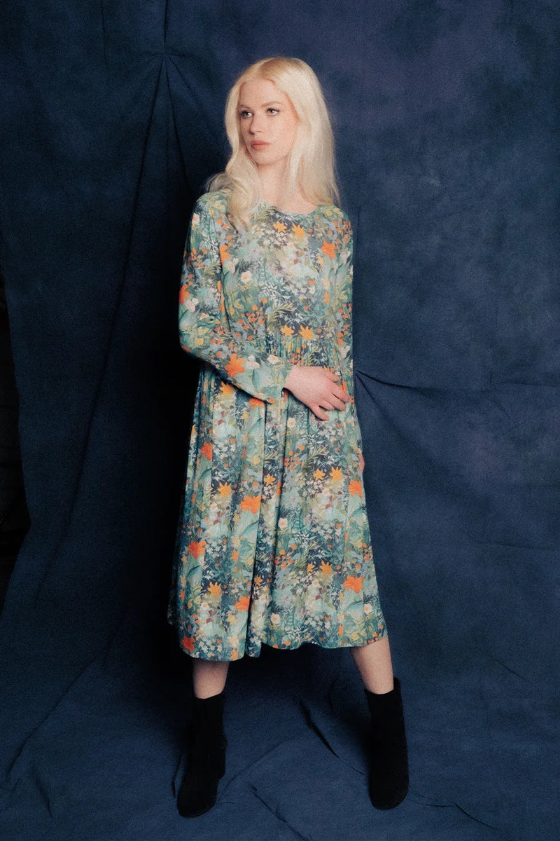 Wilson Trollope - Otama Dress L/S -Solaris Floral
