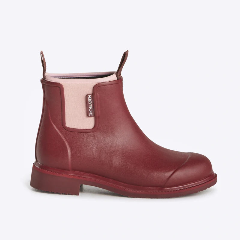 Merry People - Bobbi Boot Beetroot & Light Pink