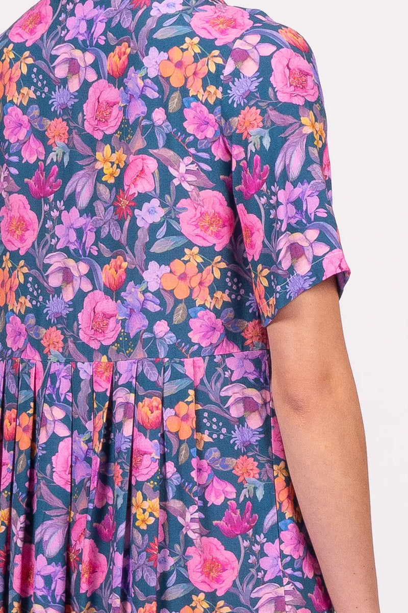 Wilson Trollope - Lucia Dress S/S Violet Floral