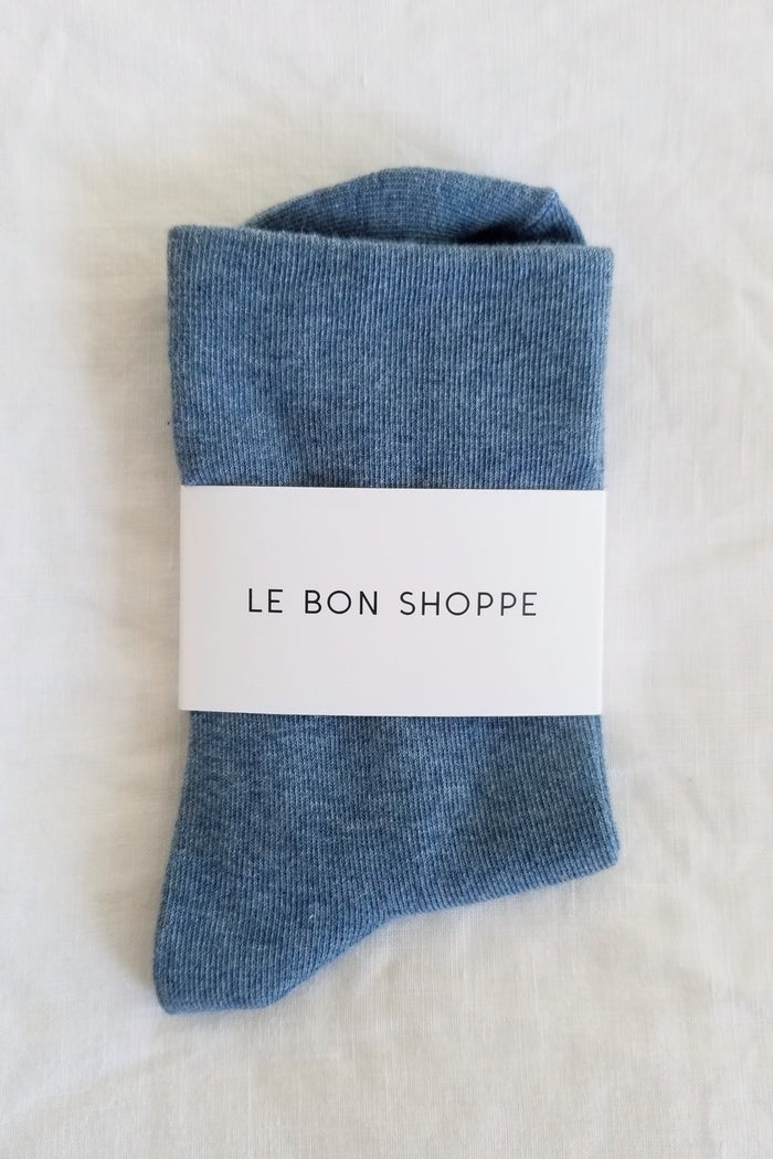 Le Bon Sneaker socks - Denim