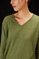 Drama the Label - Weekend Sweater Olive