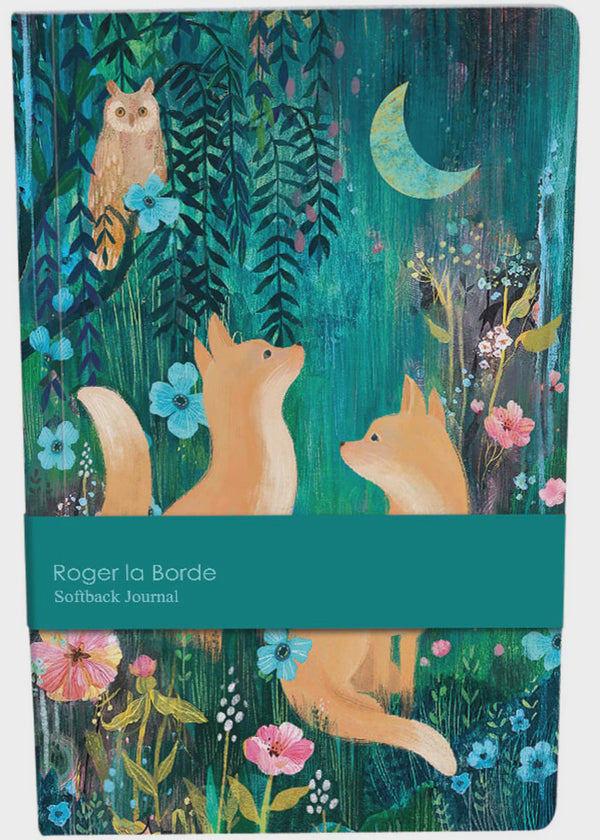 Roger La Borde - Moonlit Meadow Softback Journal A5