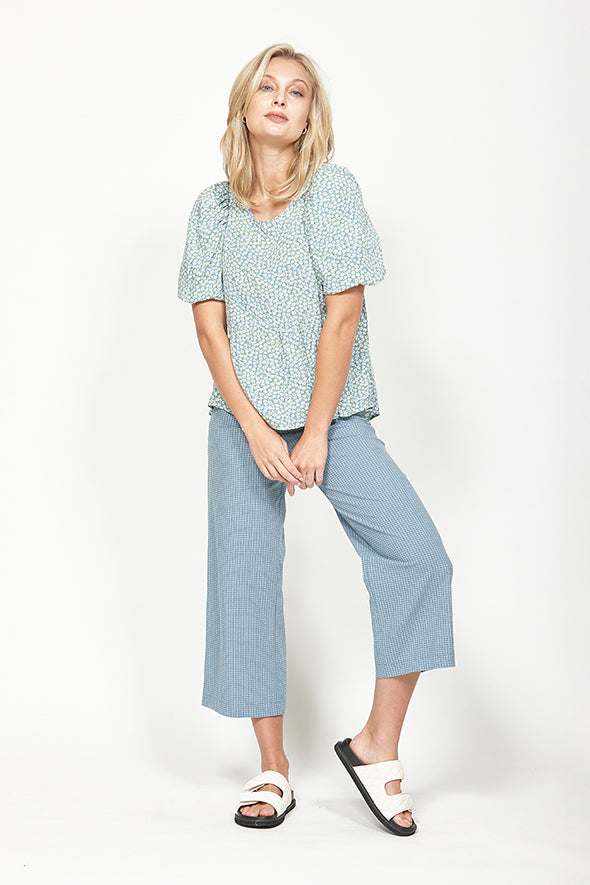 Leo+Be - Beached Top Blue