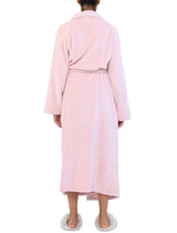 Papinelle - Long Plush Robe - Misty Pink