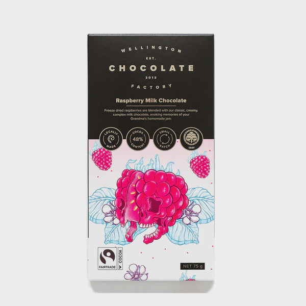 Wellington Chocolate Factory - Raspberry Milk Chocolate