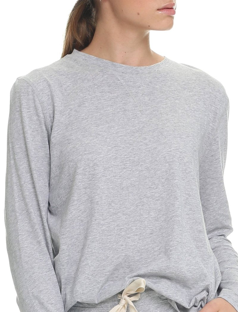 Papinelle - Organic Grey Cotton Knit L/Sleeve