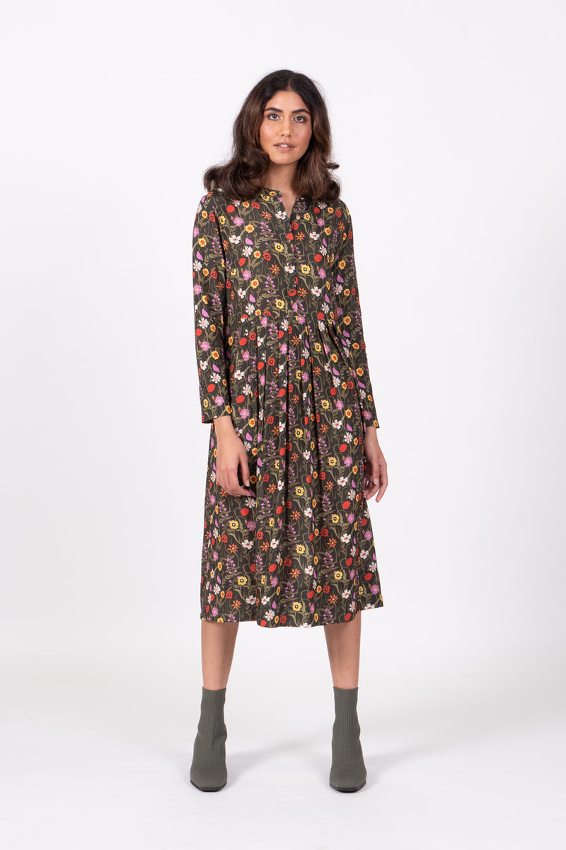 Wilson Trollope - Amore Dress Forest Floral