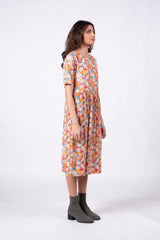 Wilson Trollope - Otama Peach Floral Dress