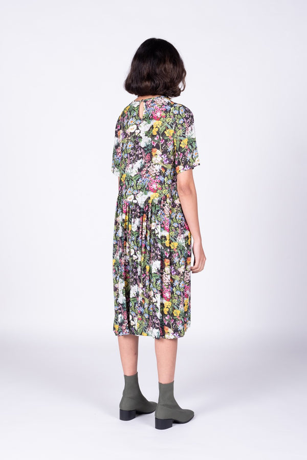 Wilson Trollope - Otama Dress V Neck - Secret Garden