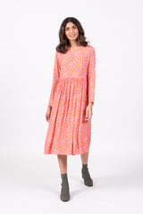 Wilson Trollope - Otama Dress L/S Pink Daisy