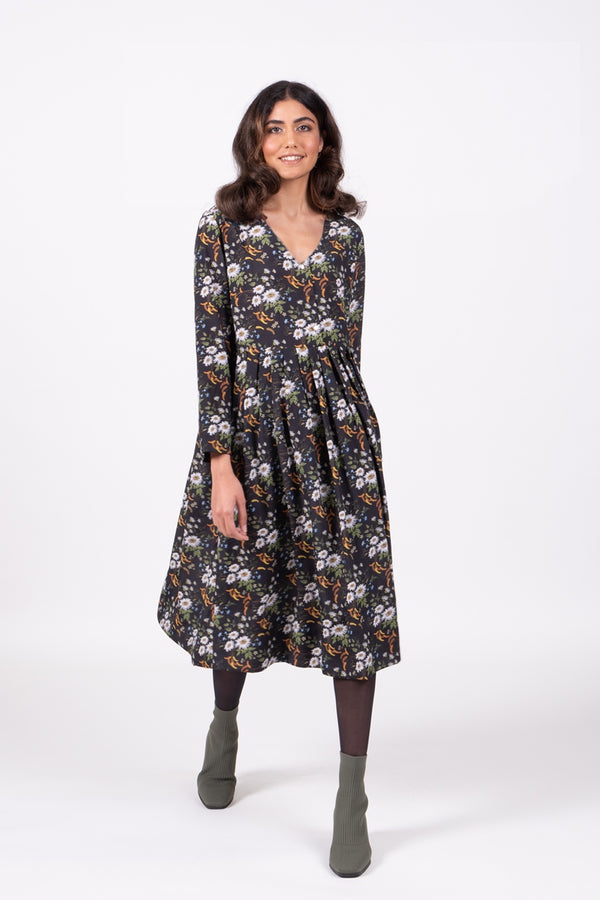 Wilson Trollope - Otama Dress V Neck - Chamomile