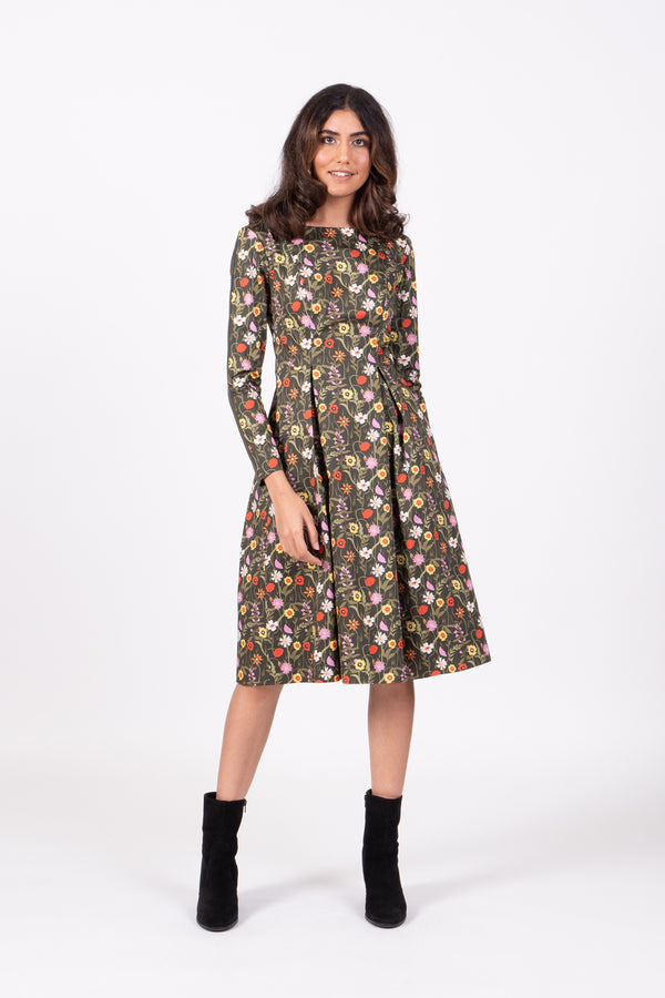 Wilson Trollope - Rosa Dress Forest Floral