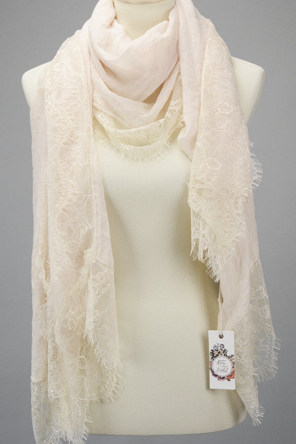 MissRoseSisterViolet - Lace Edge Scarfs
