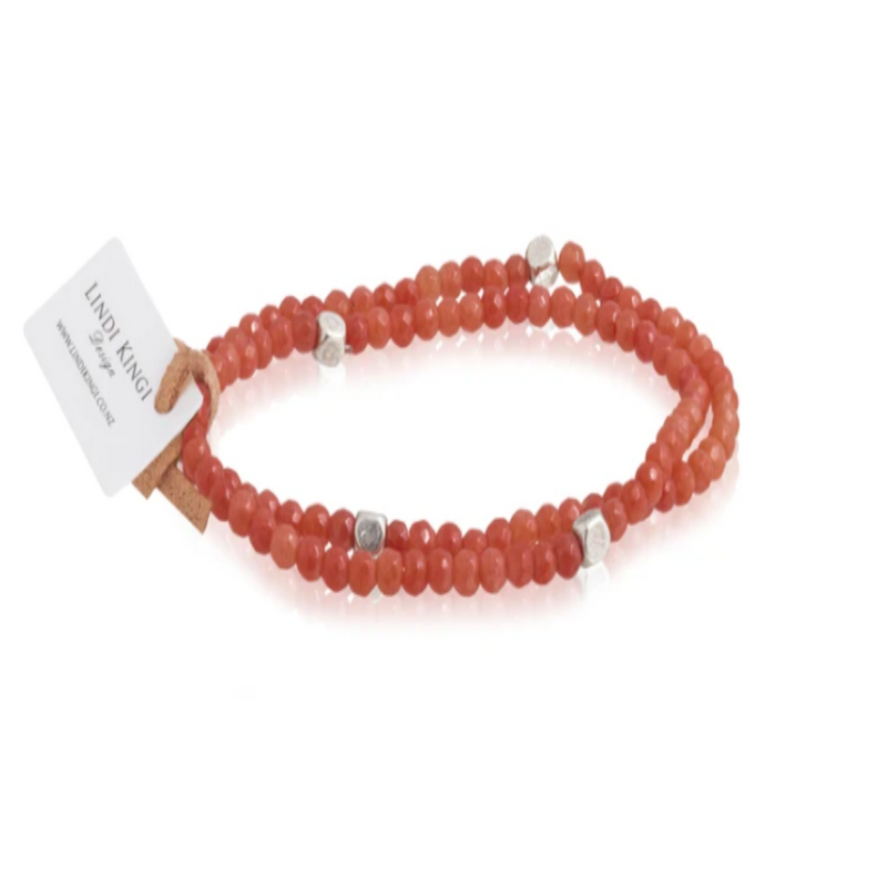 LindiKingi - Bracelet Summer Coral