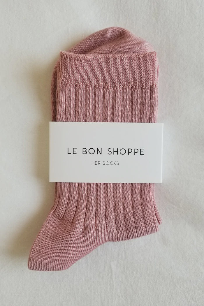 Le Bon - Her Socks Desert Rose