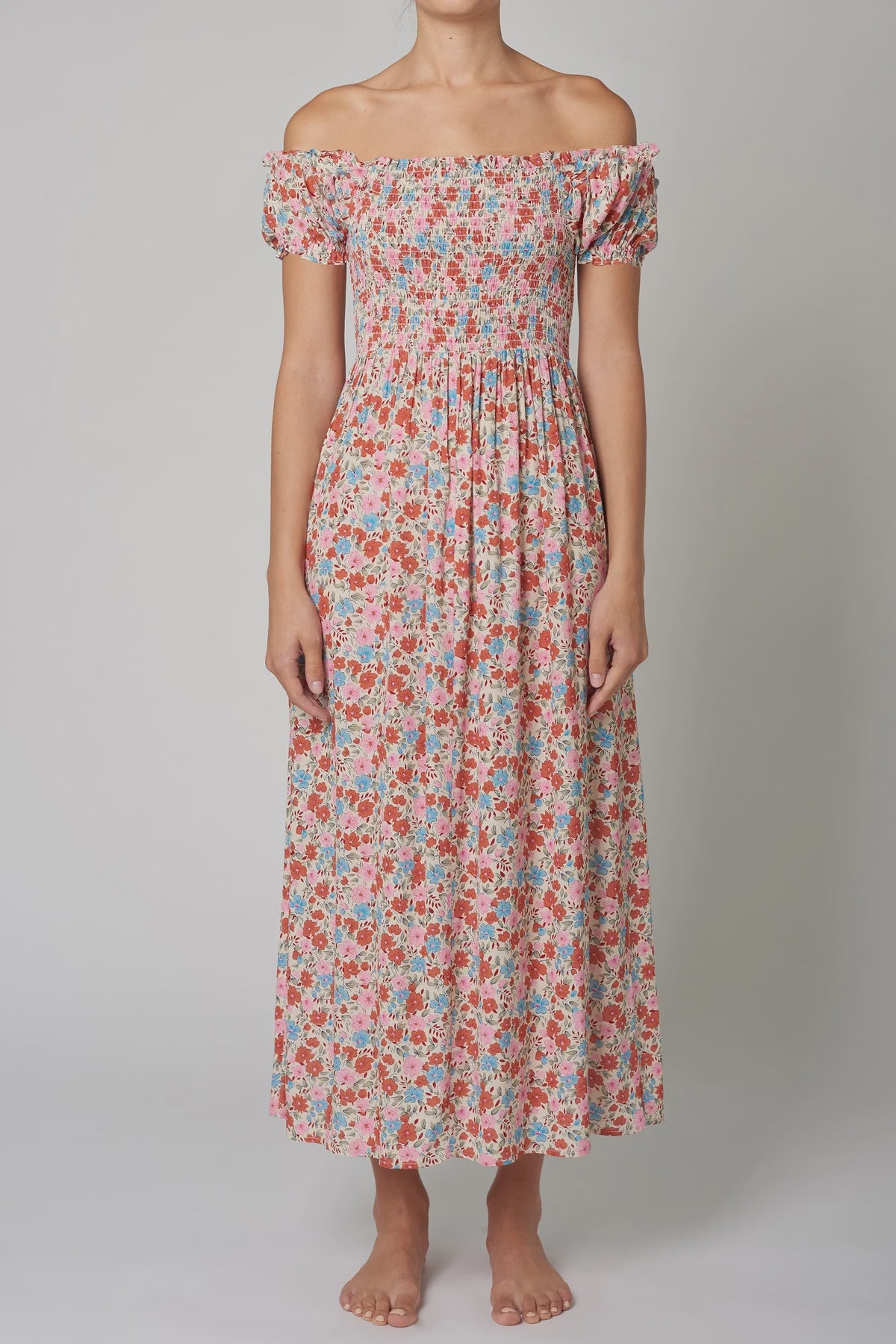 ROLLAS - Greta Dress - Maxi Floral – Orinoco Designs Ltd