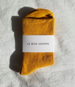 Le Bon Sneaker Socks - Marigold