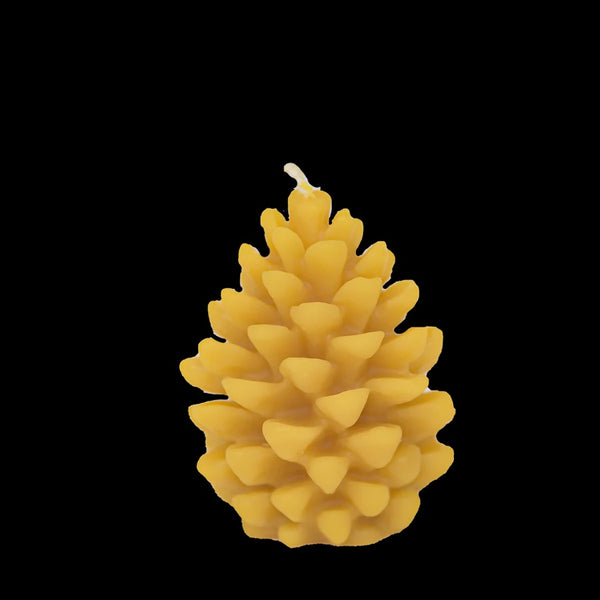 Hexton - Pure Beeswax Pinecone Small Candle