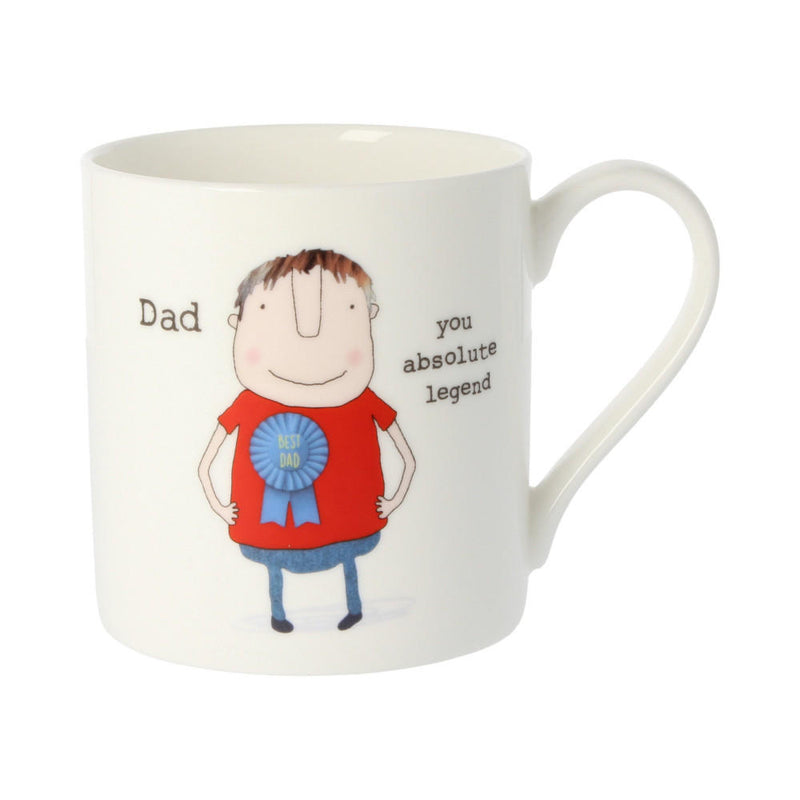 Bone China Mug - Dad absolute legend mug